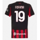 AC Milan Youssouf Fofana #19 Replike Domaci Dres za Ženska 2025-26 Kratak Rukav
